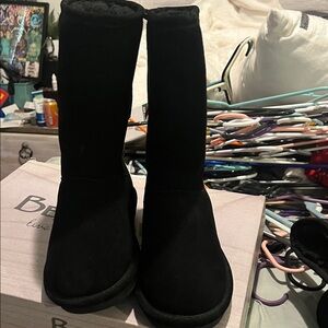 BearPaw Black Winter Boots
